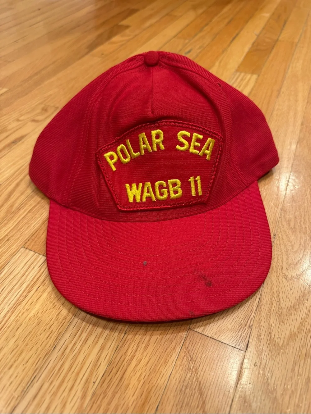 Red Polar Sea WAGB 11 Embroidered Baseball Cap
